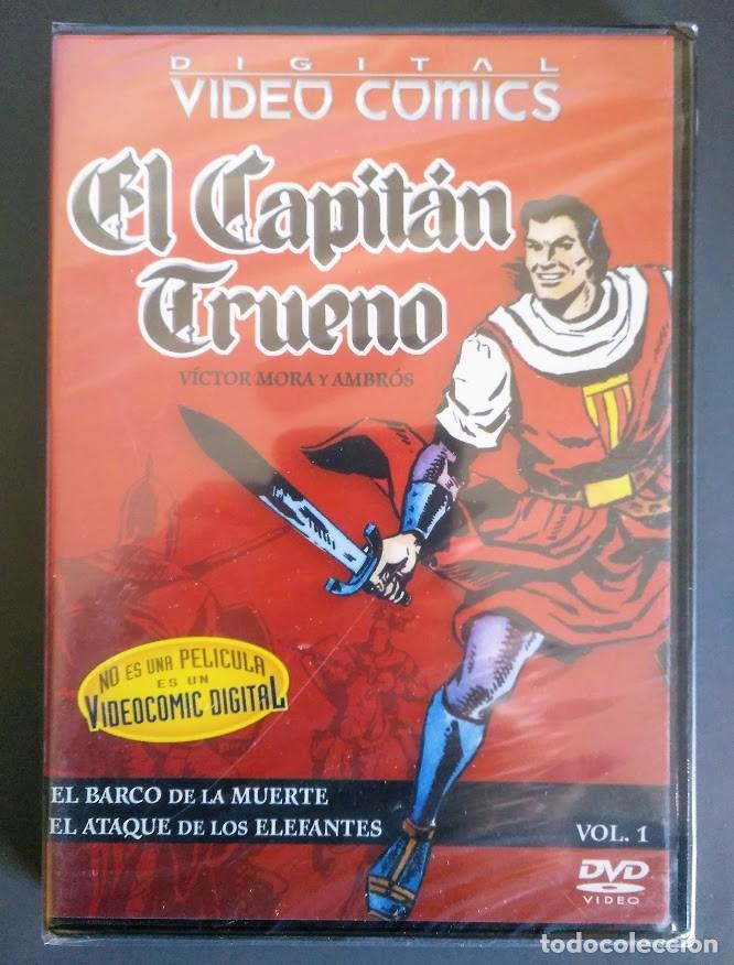 C&oacute;mics: El Capit&aacute;n Trueno. Video c&oacute;mics. Precintados. 2004. - Foto 3