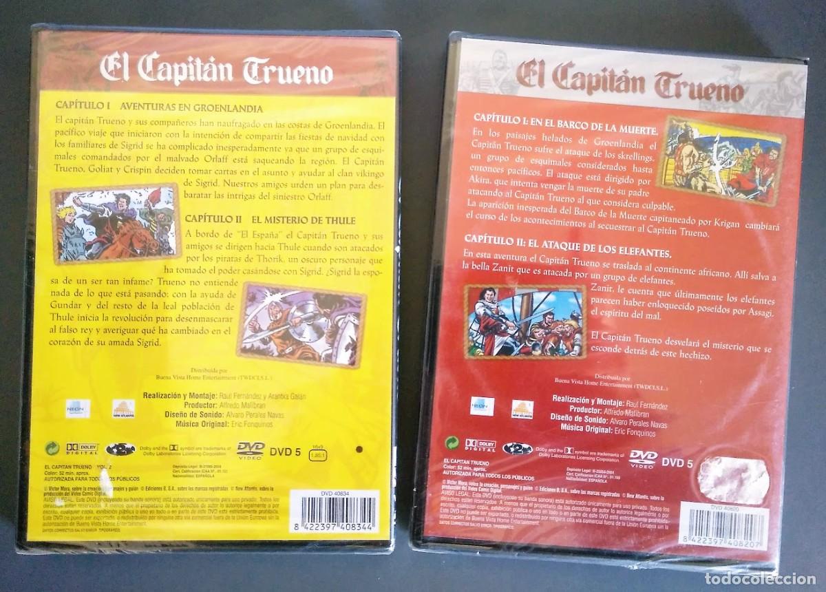 C&oacute;mics: El Capit&aacute;n Trueno. Video c&oacute;mics. Precintados. 2004. - Foto 5