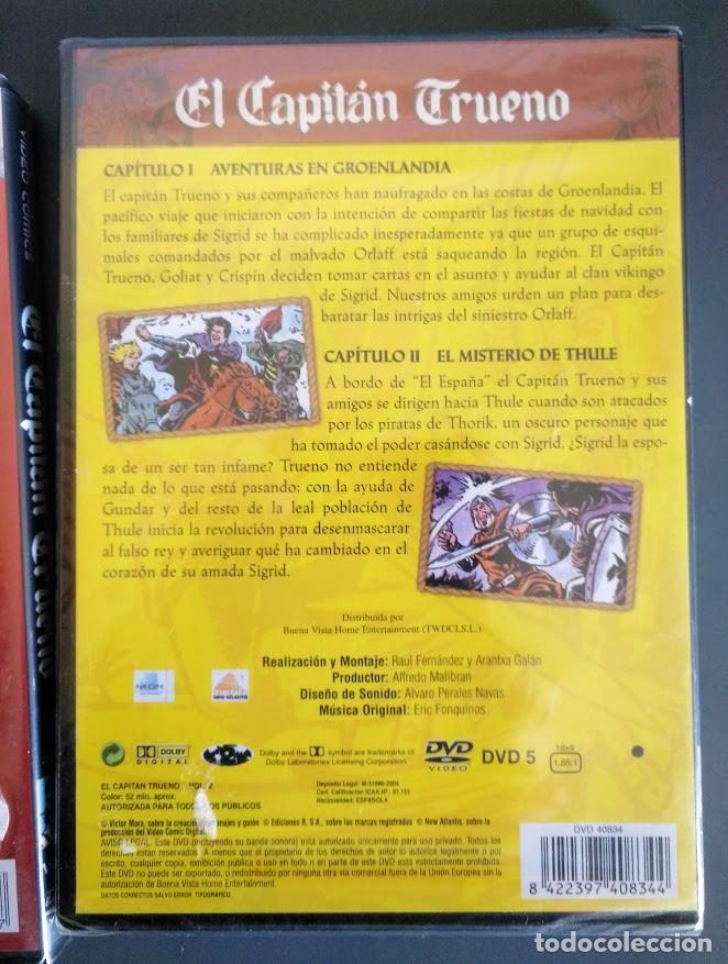 C&oacute;mics: El Capit&aacute;n Trueno. Video c&oacute;mics. Precintados. 2004. - Foto 7