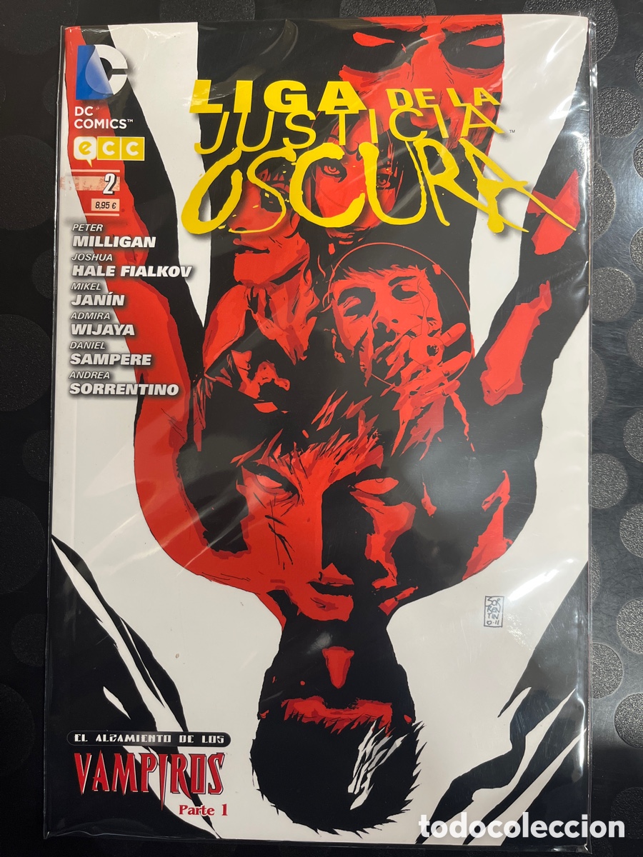 C&oacute;mics: LIGA DE LA JUSTICIA OSCURA N.2 EL ALZAMIENTO DE LOS VAMPIROS NUEVO UNIVERSO DC ECC ( 2012/2015 )