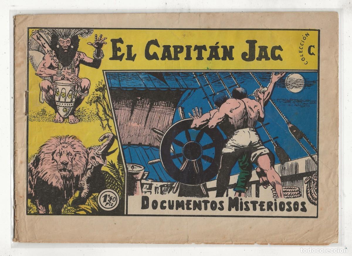 C&oacute;mics: EL CAPITAN JAC - DOCUMENTOS MISTERIOSOS - COLECCI&Oacute;N C (ORIGINAL) MONZU 1961 - Foto 1