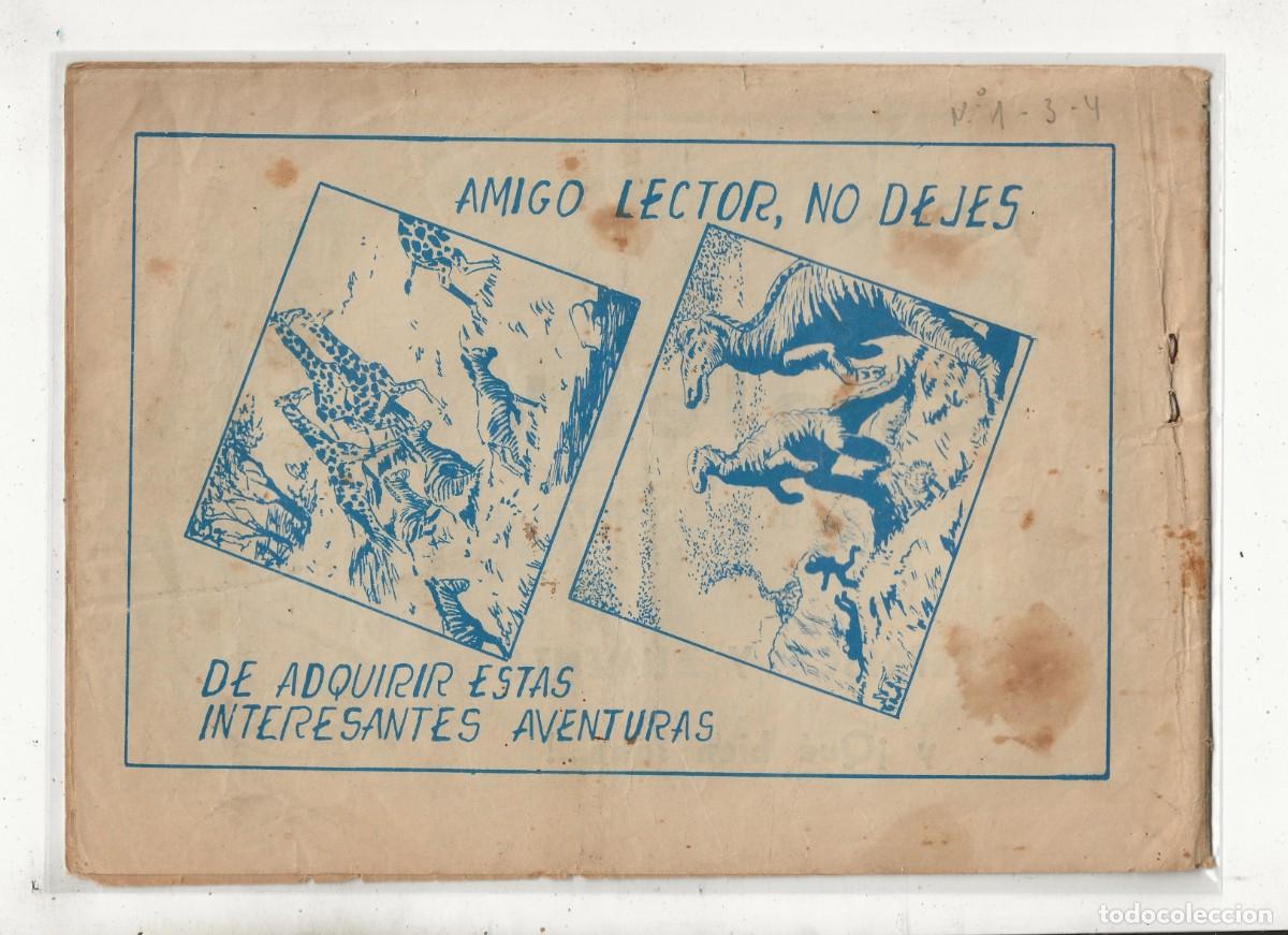 C&oacute;mics: EL CAPITAN JAC - DOCUMENTOS MISTERIOSOS - COLECCI&Oacute;N C (ORIGINAL) MONZU 1961 - Foto 2