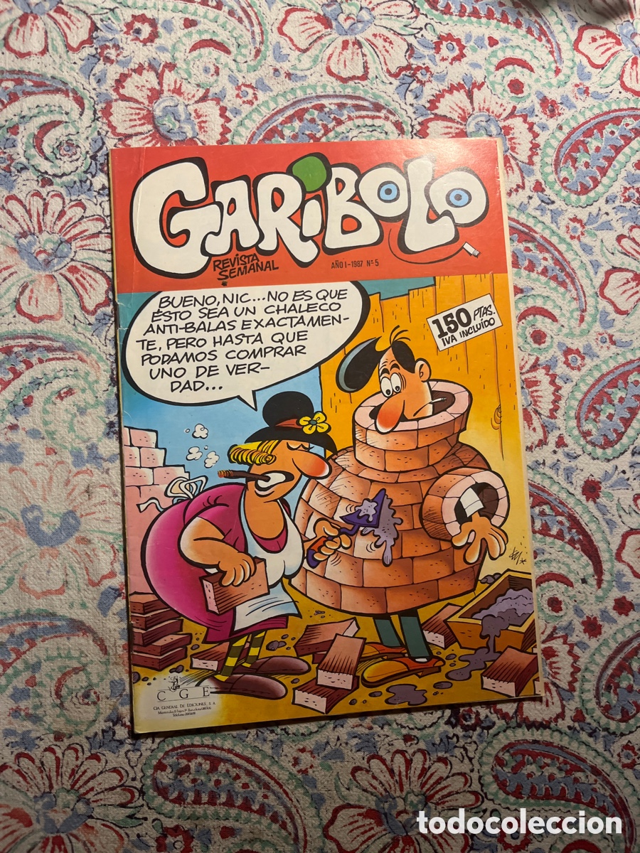 C&oacute;mics: GARIBOLO, N&Uacute;MERO 5, (EDITORIAL C&Iacute;A GRAL) - Foto 1