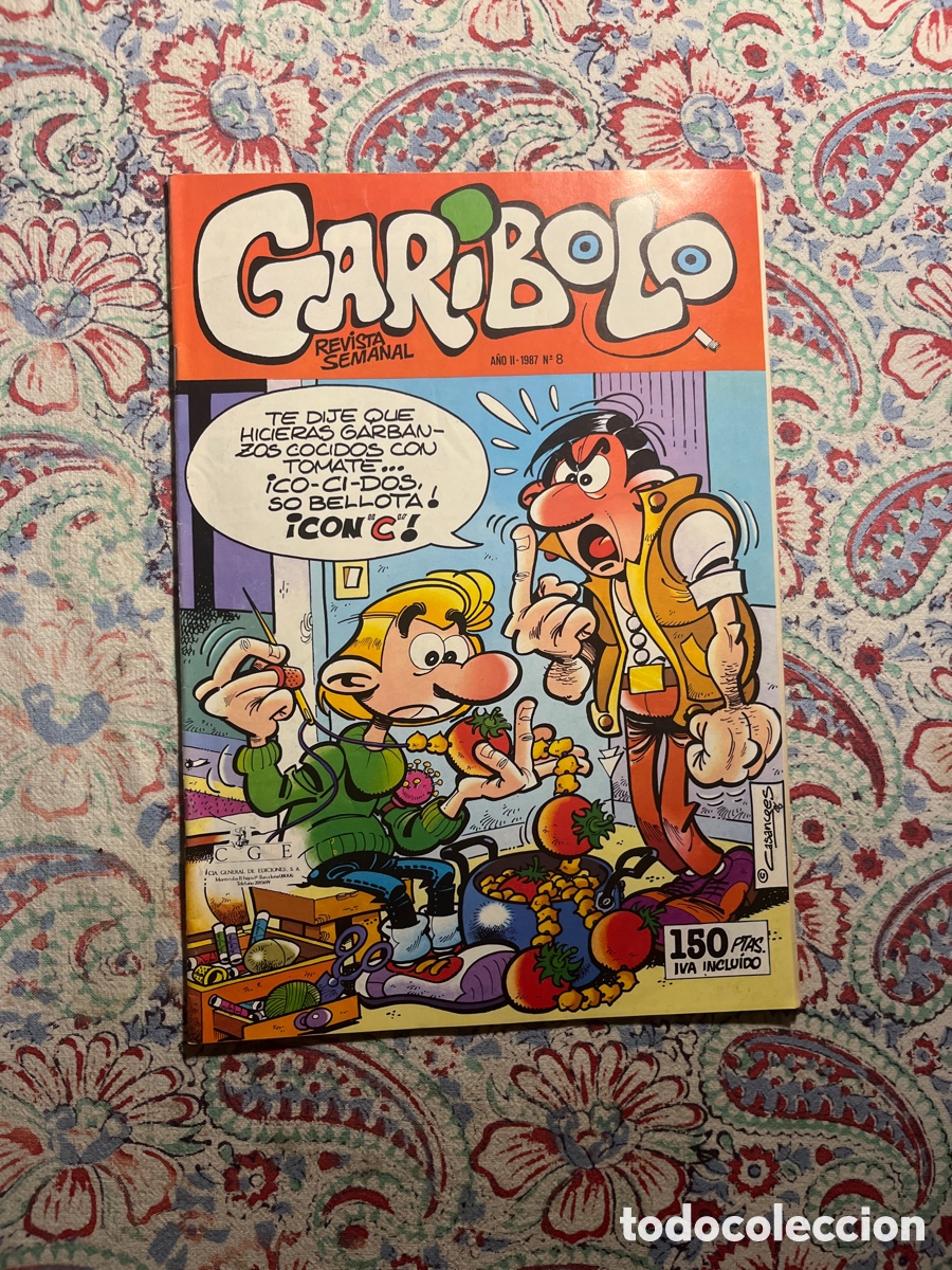 C&oacute;mics: GARIBOLO, N&Uacute;MERO 8, (EDITORIAL C&Iacute;A GRAL) - Foto 1