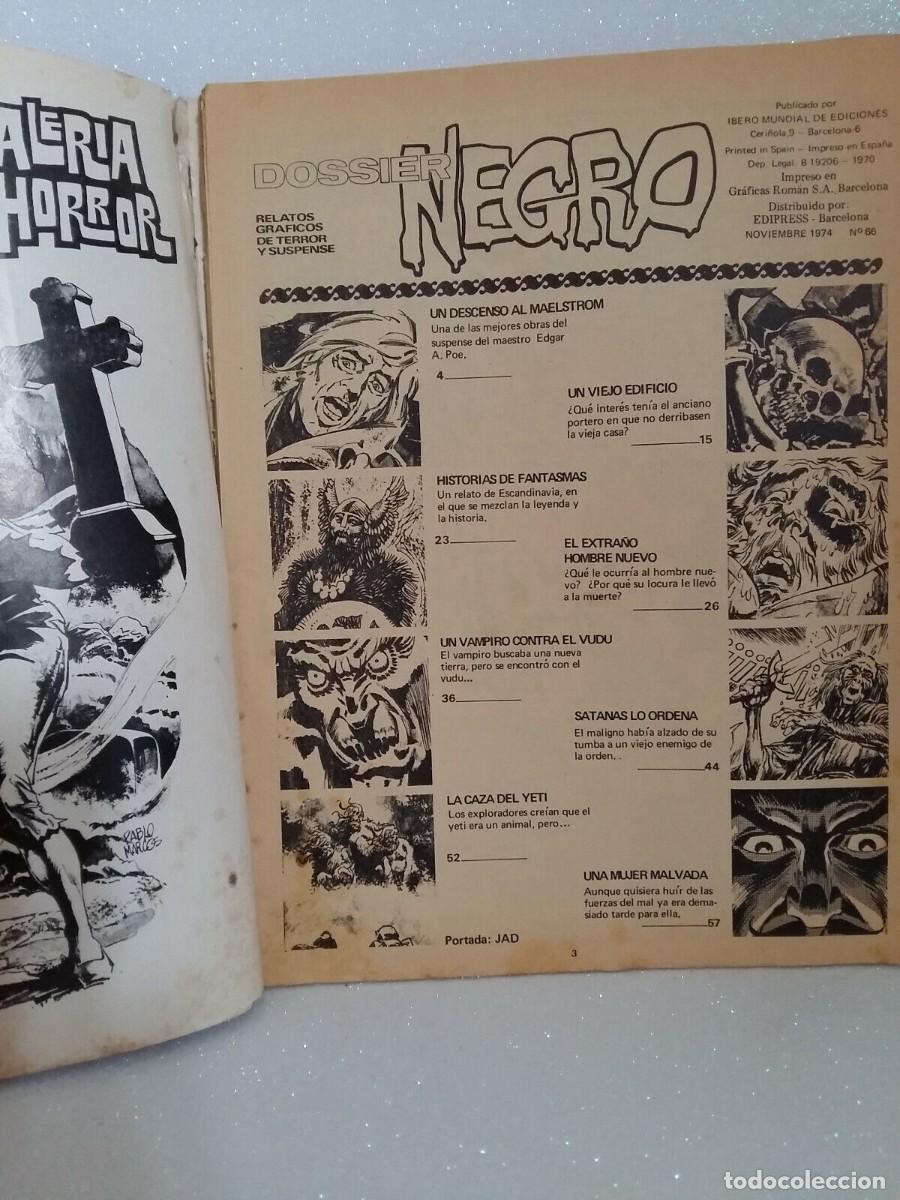 C&oacute;mics: RELATOS DE TERROR DOSSIER NEGRO N&ordm;66 - Foto 2
