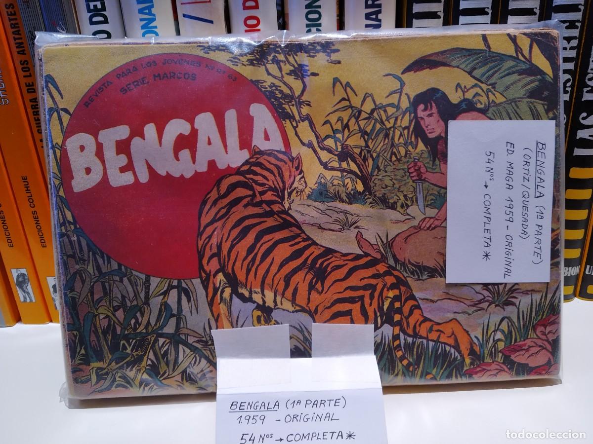 C&oacute;mics: Bengala (1&ordf; Parte - Completa en 54 n&uacute;meros originales de 1959) - Ort&iacute;z / Quesada - Foto 1