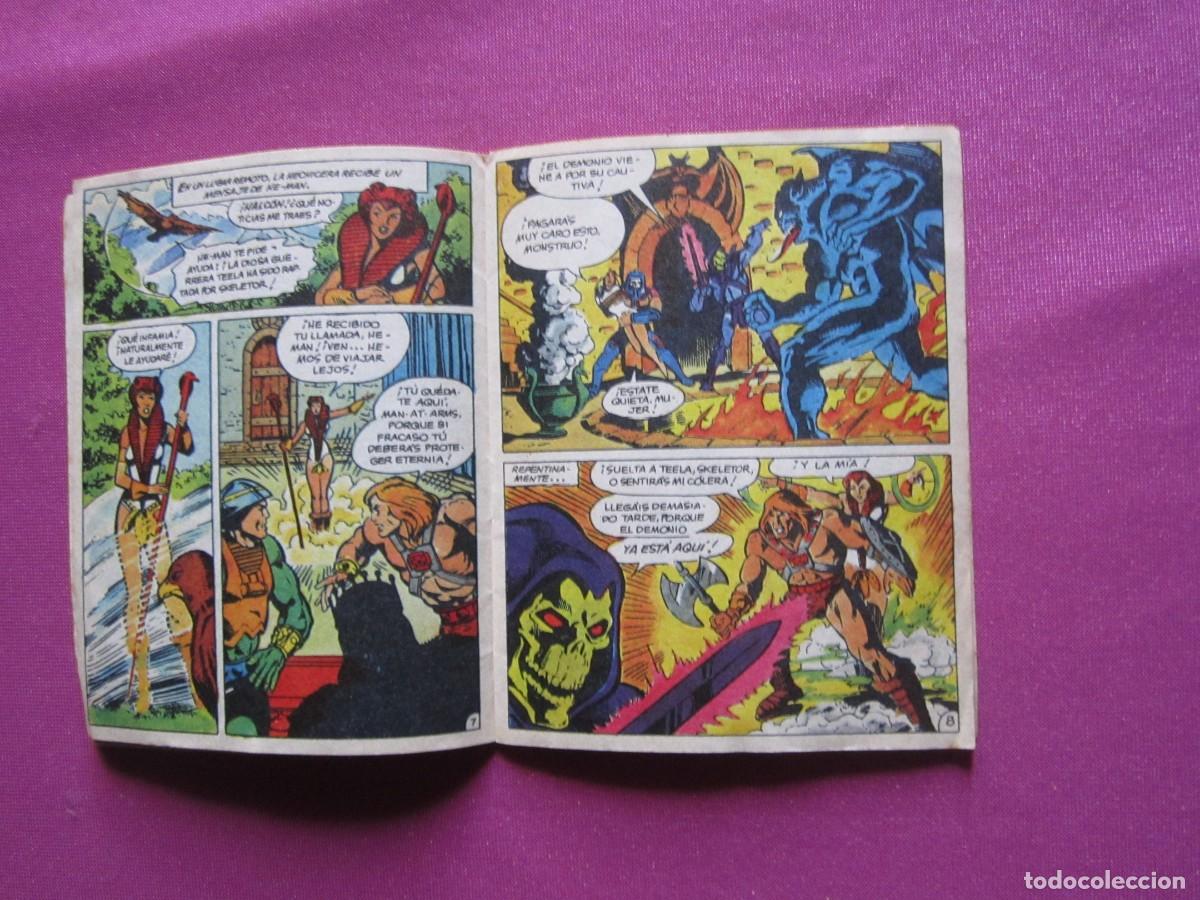 C&oacute;mics: MASTERS DEL UNIVERSO LAS AVENTURAS DE MAN E FACES L18 - Foto 3