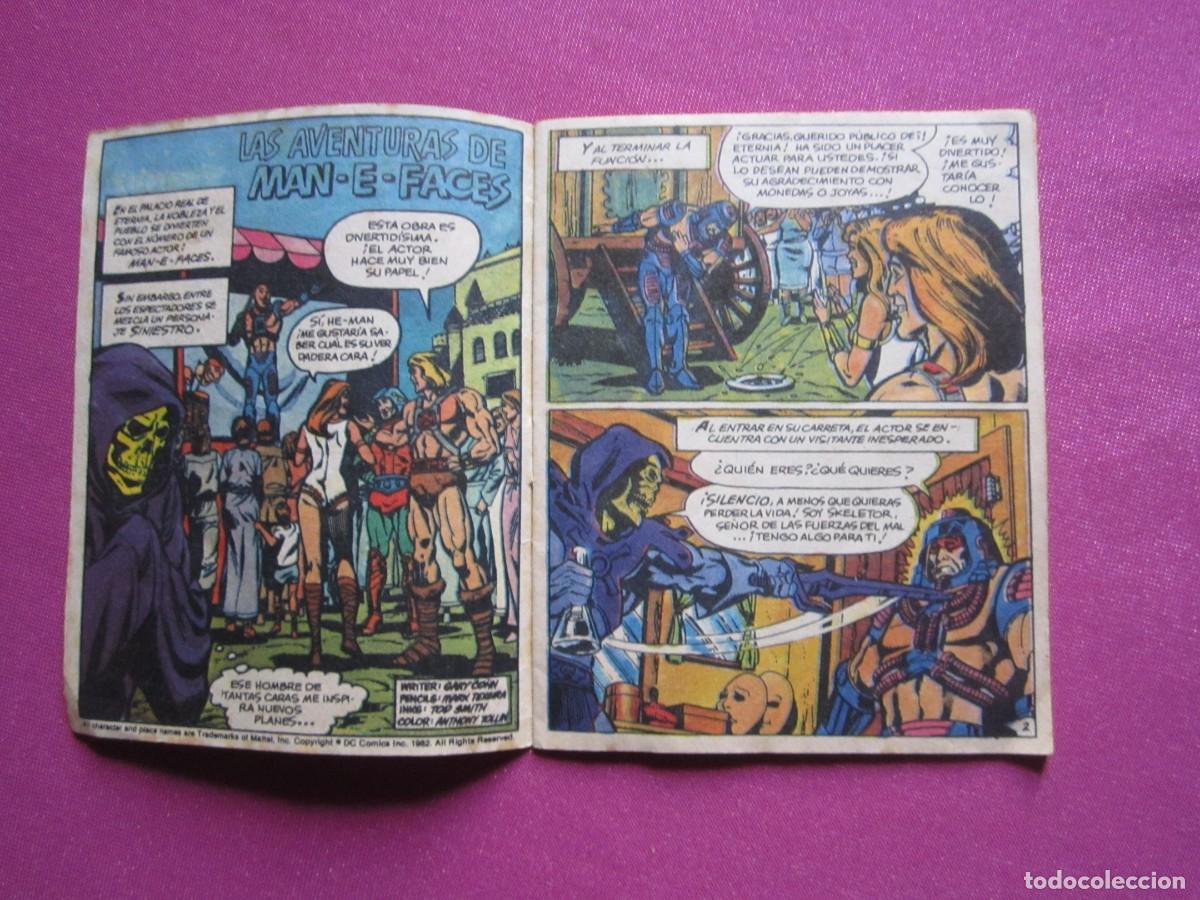 C&oacute;mics: MASTERS DEL UNIVERSO LAS AVENTURAS DE MAN E FACES L18 - Foto 7