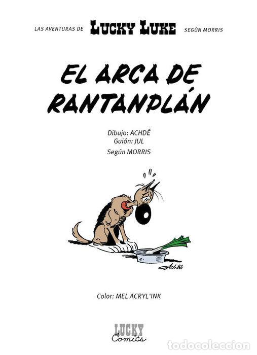 C&oacute;mics: C&oacute;mics. Lucky Luke. El arca de Rantanpl&aacute;n - ACHDE / JUL (Carton&eacute;) - Foto 2