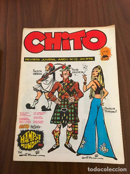 C&oacute;mics: CHITO N&ordm; 10 , CON CUTO , EDITOR JUAN MART&Iacute;N PAV&Oacute;N - Foto 1