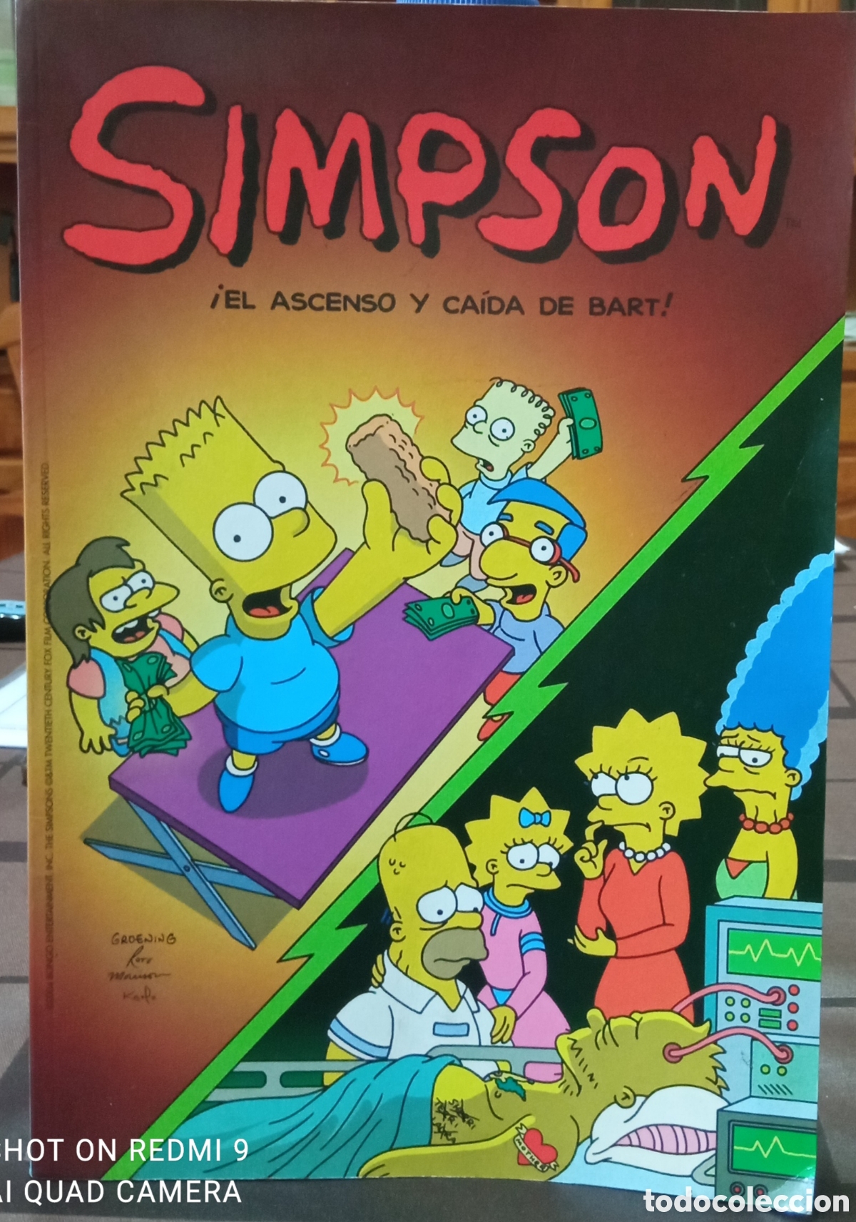 C&oacute;mics: Simpson el ascenso y ca&iacute;da de Bart. - Foto 1