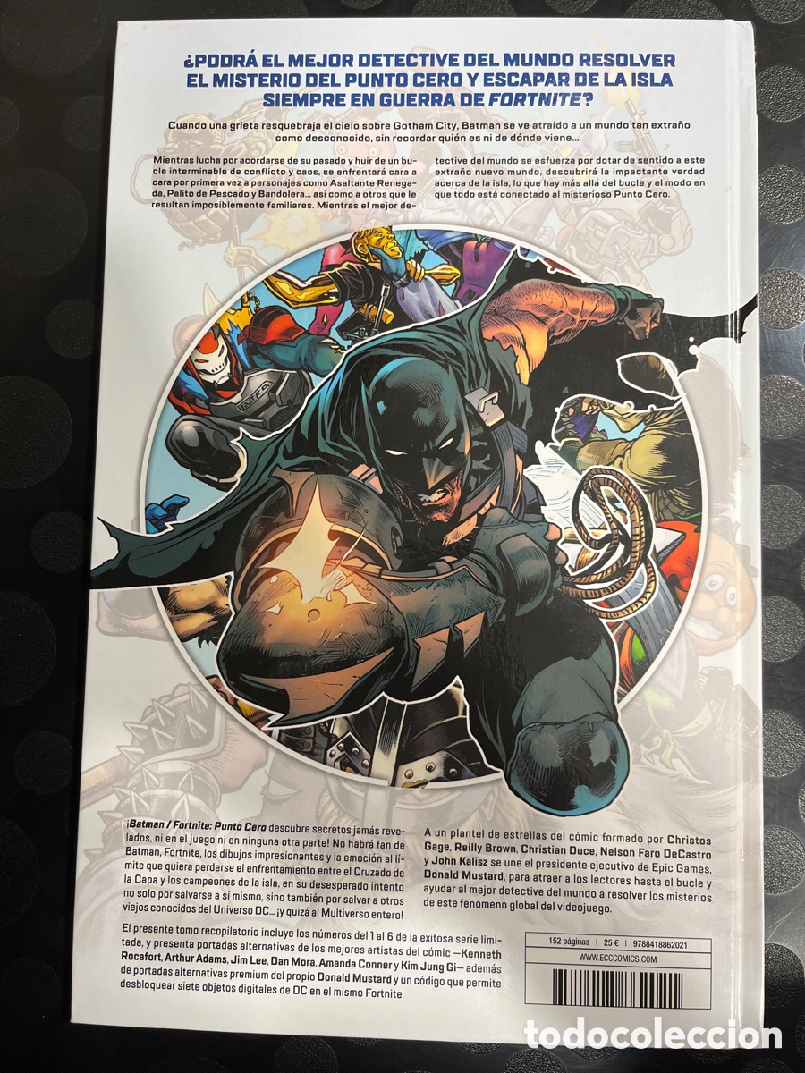 C&oacute;mics: BATMAN & FORNITE : PUNTO CERO DC ECC ( 2021 ) - Foto 2