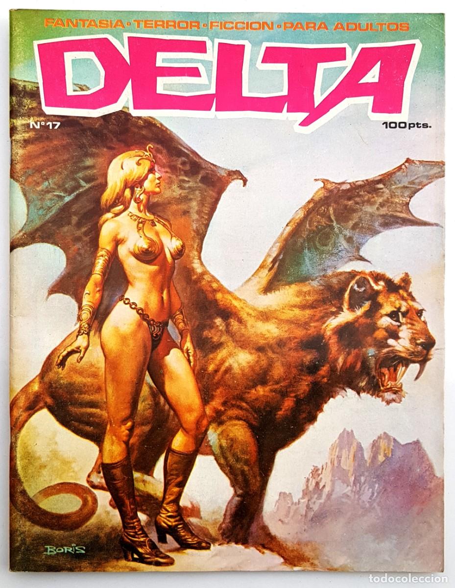 Comics: COMIC DELTA N&ordm; 17 GYESA FANTASIA FICCION TERROR ADULTOS 1981 MUY BUEN ESTADO