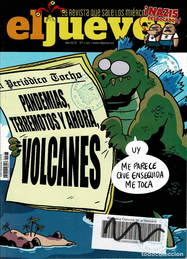 C&oacute;mics: Revista El Jueves n&ordm; 2313. ediciones RBA. (procede biblioteca)