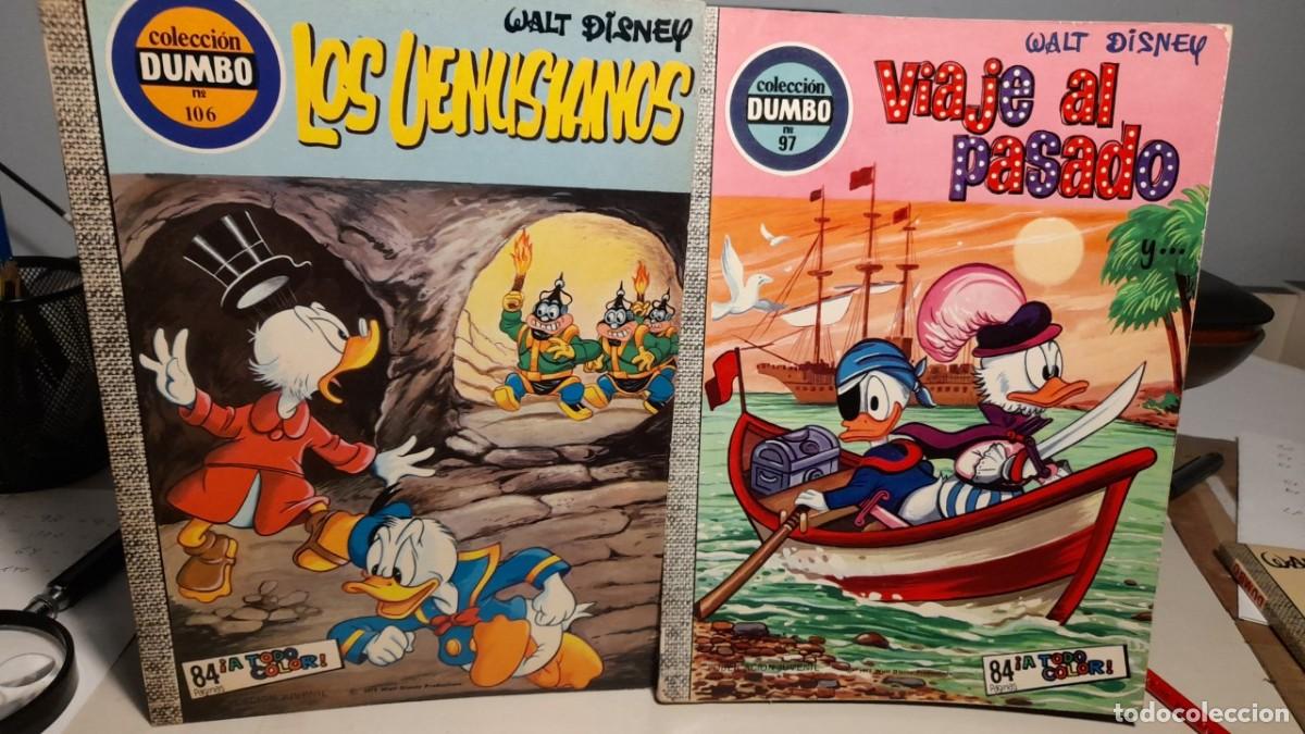 C&oacute;mics: LOTE 2 COMICS COLECCION DUMBO : VIAJE AL PASADO + LOS VENUSIANOS