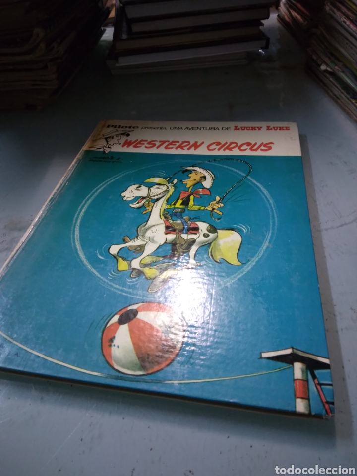 C&oacute;mics: Lucky Luke, Western C&iacute;rcus,Pilote - Foto 1