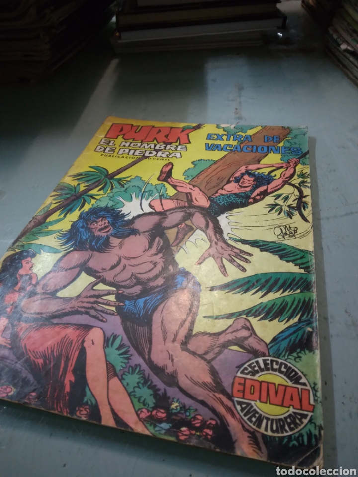 C&oacute;mics: Purk el.hombre de piedra Extra de vaciones - Foto 1