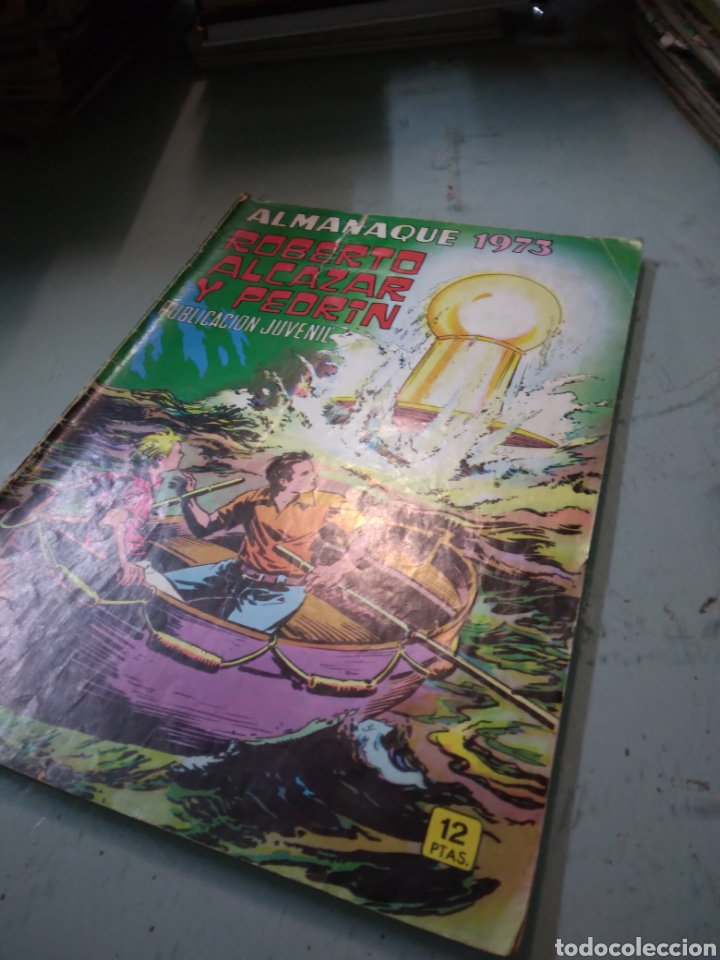 C&oacute;mics: Roberto Alc&aacute;zar y Pedrin ,almanaque 1973 - Foto 1