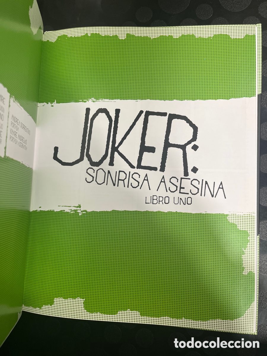 C&oacute;mics: JOKER : SONRISA ASESINA VOL.1 LIBRO UNO DC BLACK LABEL ECC ( 2020 ) - Foto 3