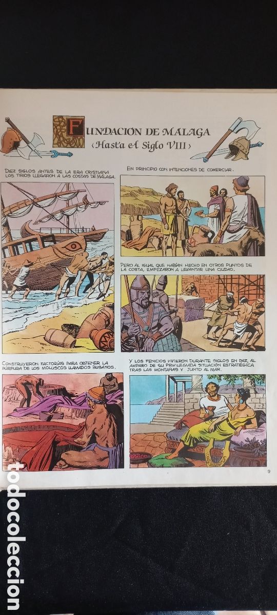 C&oacute;mics: HISTORIA DE M&Aacute;LAGA EN COMIC - Foto 2