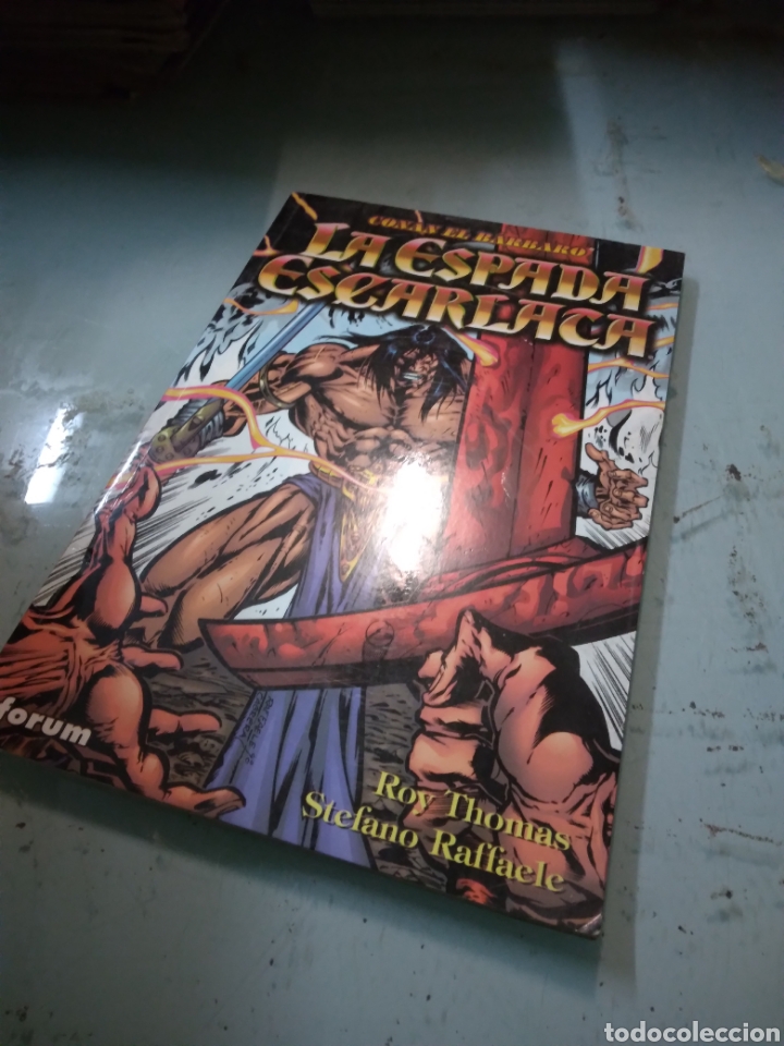 C&oacute;mics: Roy Thomas, Conan el barbaro, La espada escarlata - Foto 1
