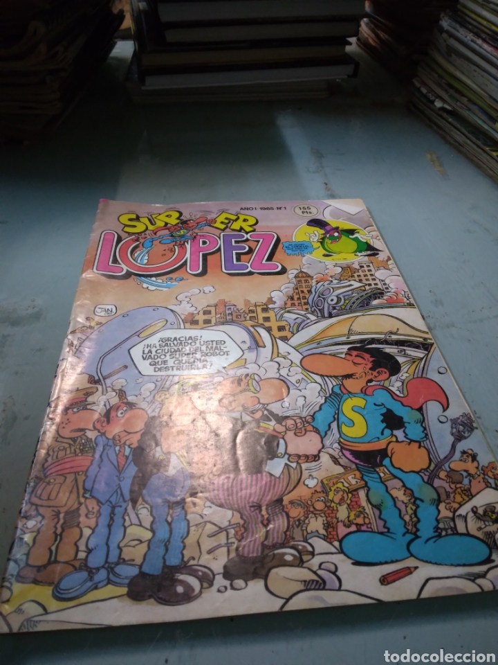 C&oacute;mics: Super L&oacute;pez, a&ntilde;o 1, 1985, numero 1 - Foto 1