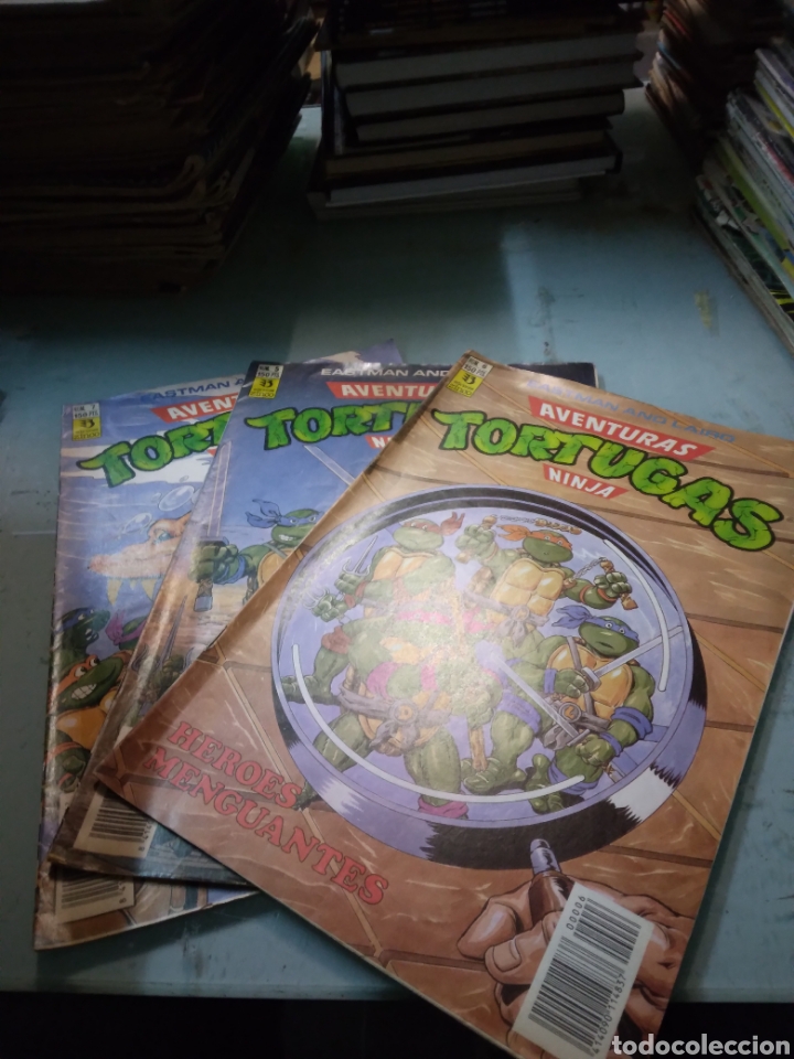 C&oacute;mics: Aventuras Tortugas Ninja, numeros 5,6, y 7 - Foto 1