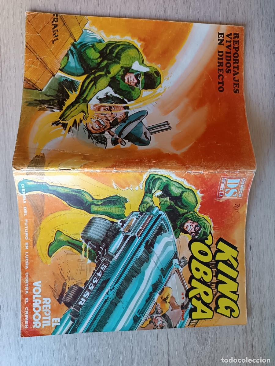 C&oacute;mics: KING COBRA, EL REPTIL VOLADOR 5 DS Editors, 1982 - Foto 3