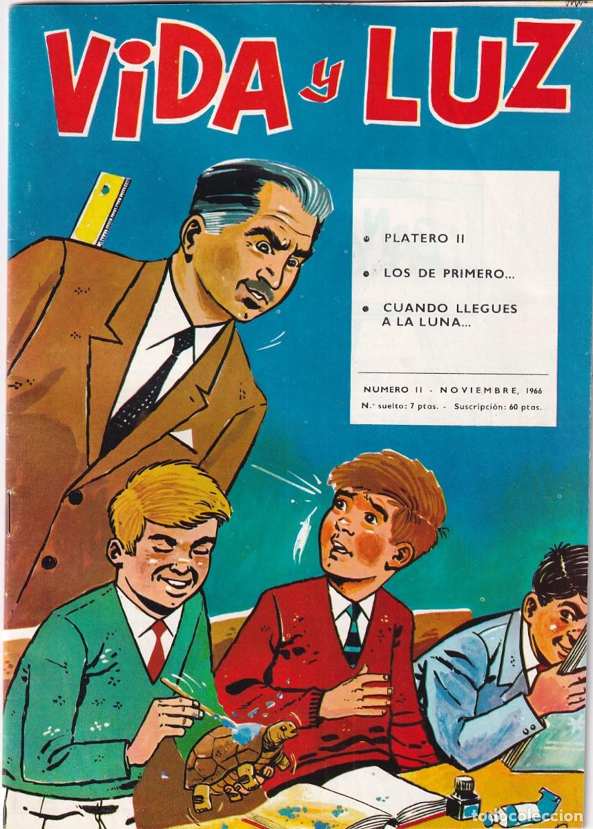 Comics: Vida y luz numero II noviembre 1966 Muy buen estado de conservaci&oacute;n.