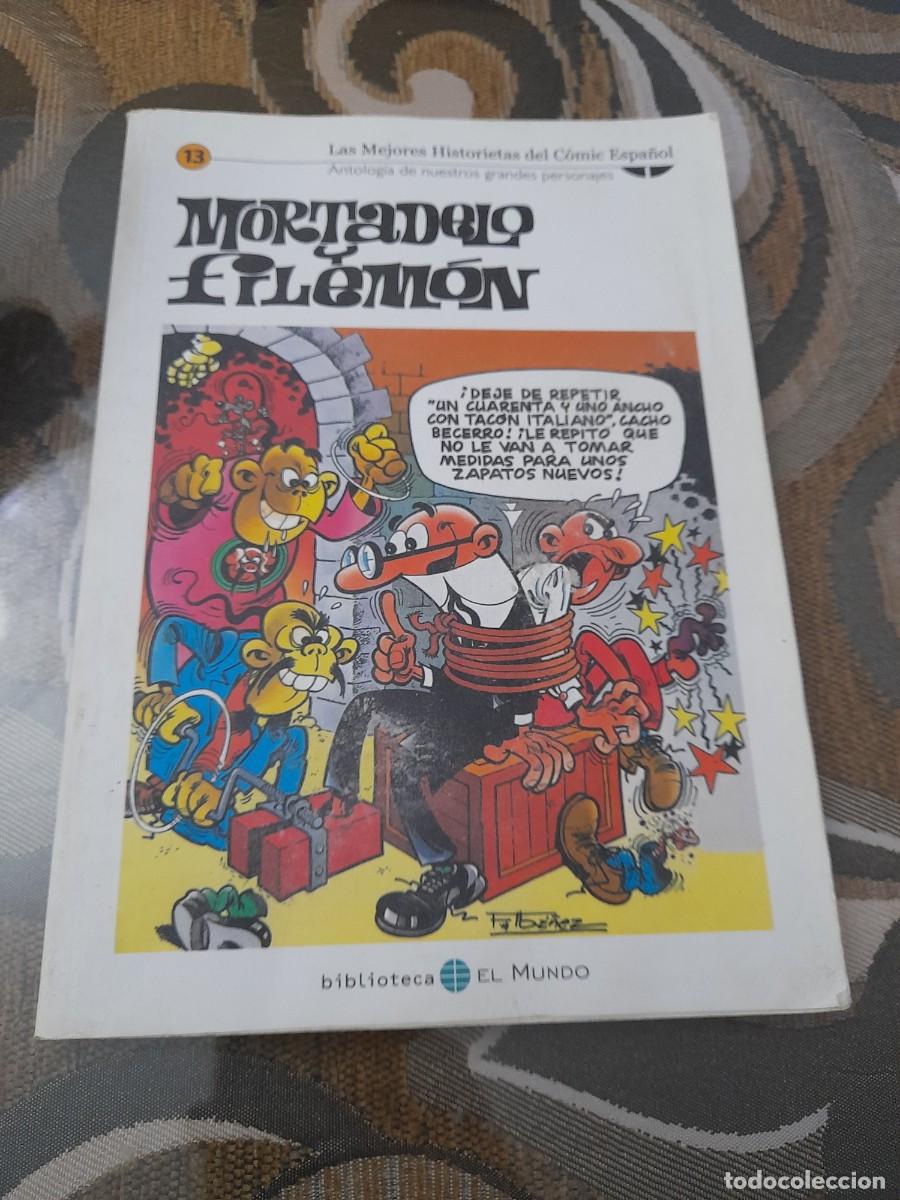 C&oacute;mics: Libro c&oacute;mic N&deg; 13 Mortadelo y filemon biblioteca El mundo - Foto 1