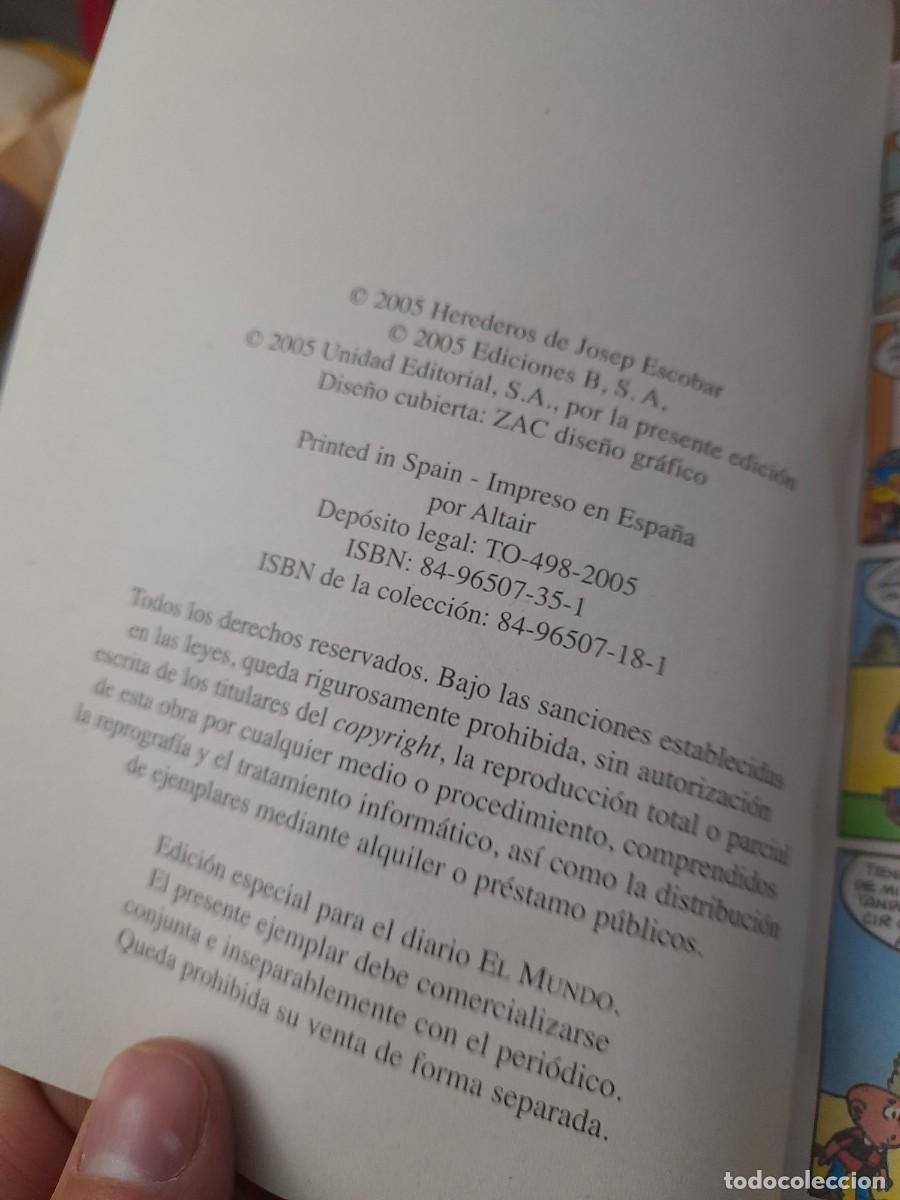 C&oacute;mics: Libro c&oacute;mic N&deg; 17 zipi zape biblioteca El mundo - Foto 2