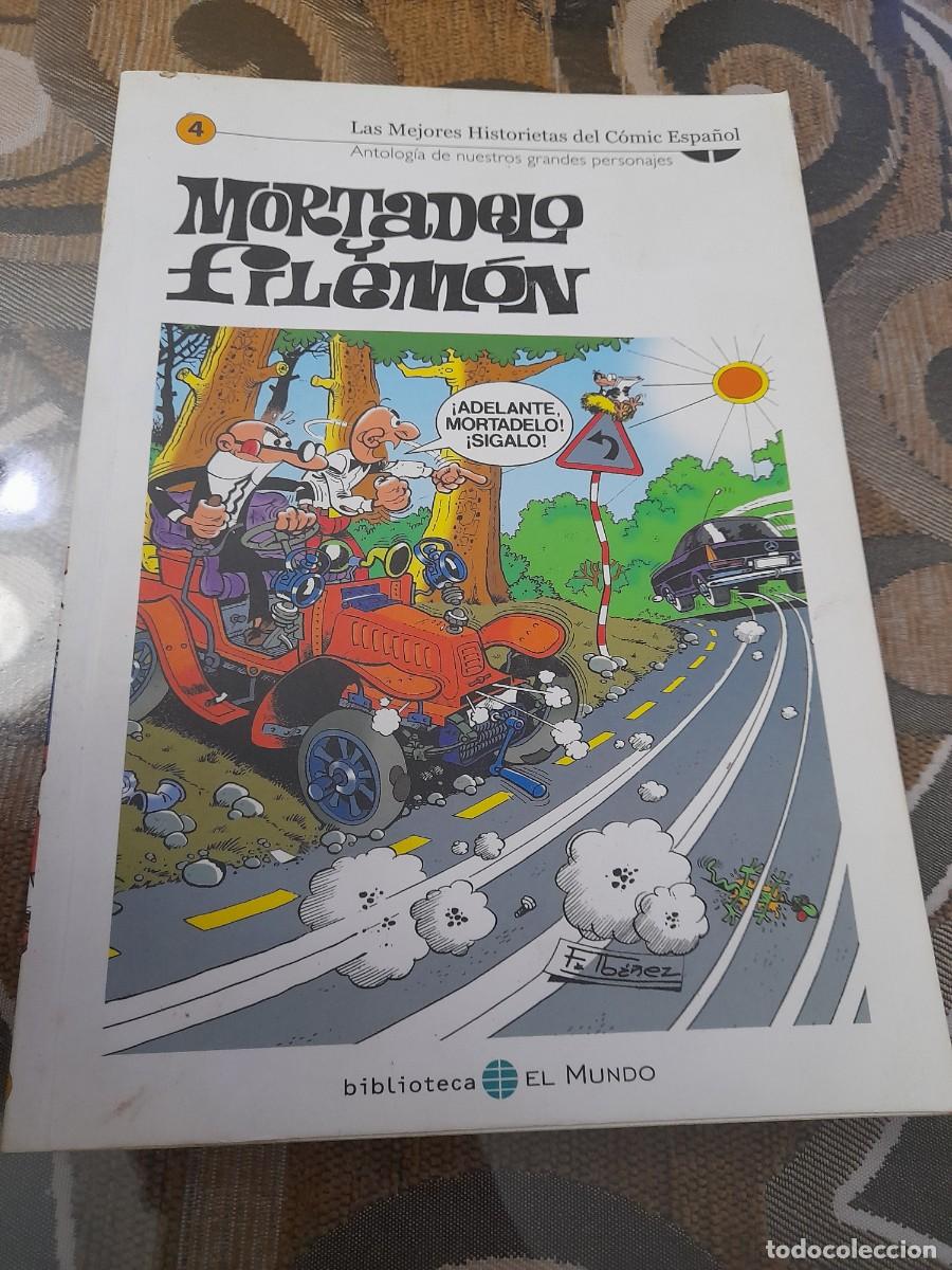 C&oacute;mics: Libro c&oacute;mic N&deg; 4 mortadelo y filemon biblioteca El mundo - Foto 1