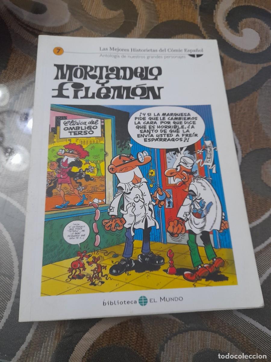 C&oacute;mics: Libro c&oacute;mic N&deg; 7 mortadelo y filemon biblioteca El mundo - Foto 1
