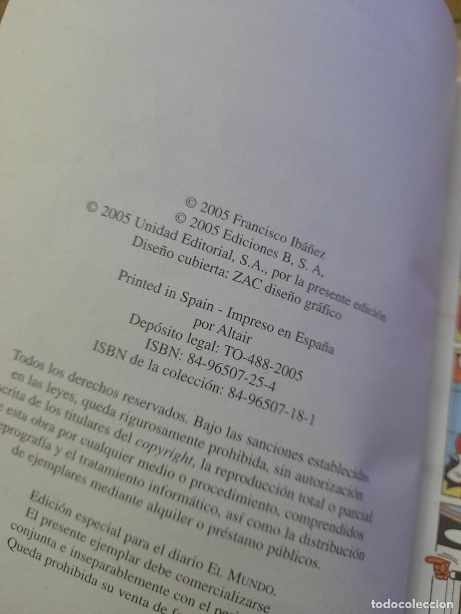 C&oacute;mics: Libro c&oacute;mic N&deg; 7 mortadelo y filemon biblioteca El mundo - Foto 2