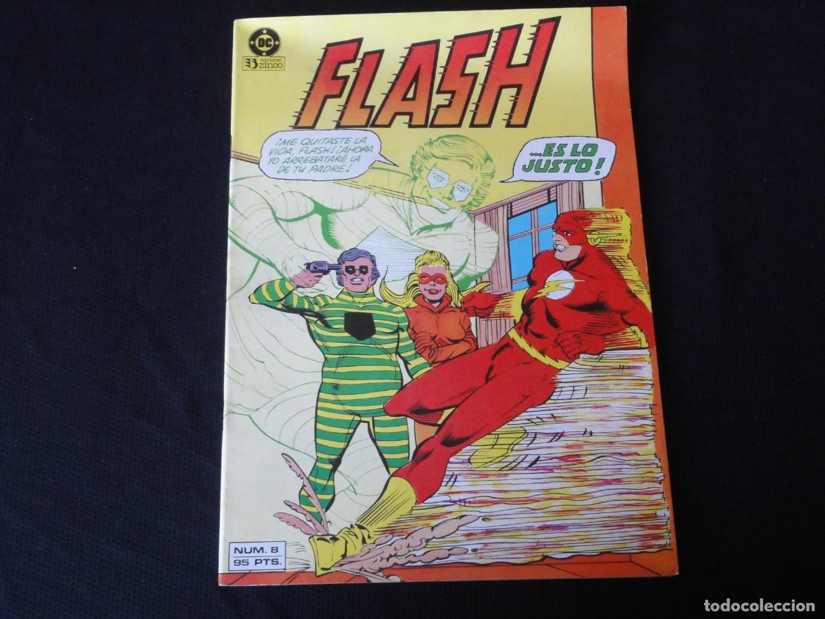 C&oacute;mics: FLASH. N&ordm; 8 . 1&ordf; EDICIONES ZINCO.. 1984-1985. C-94. - Foto 1