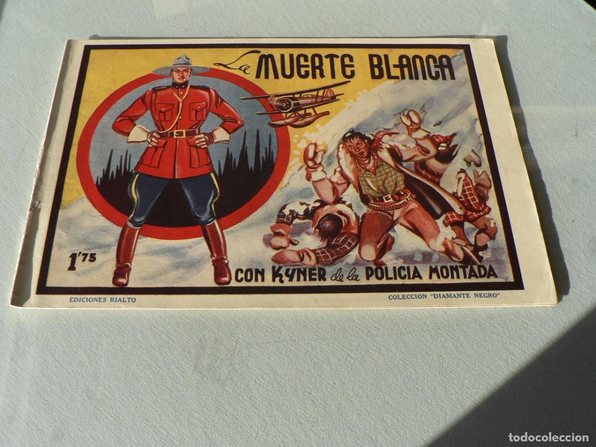 C&oacute;mics: COLECCION DIAMANTE NEGRO LA MUERTE BLANCA - Foto 1