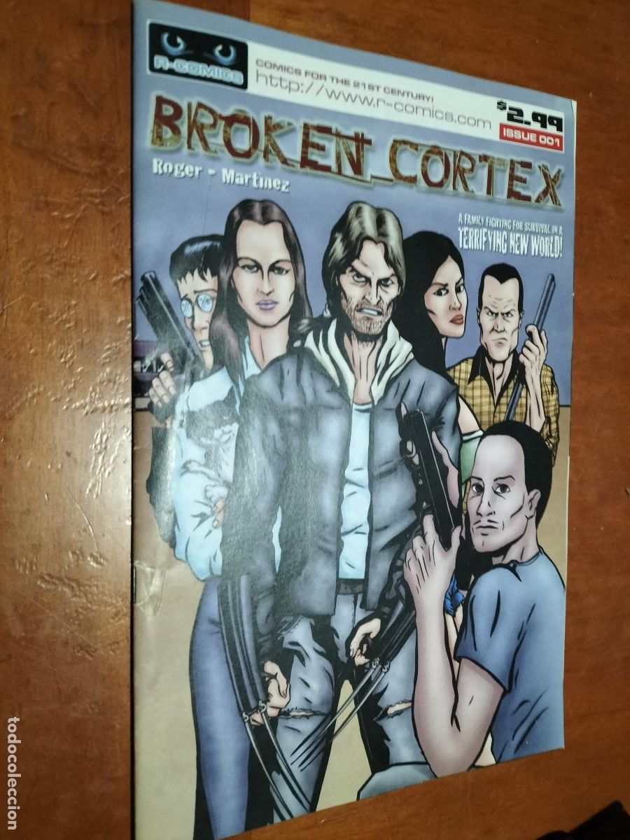 C&oacute;mics: BROKEN CORTEX. ROGER. MARTINEZ. GRAPA. EN INGL&Eacute;S. AUTOPUBLICADO. DIFICIL - Foto 1