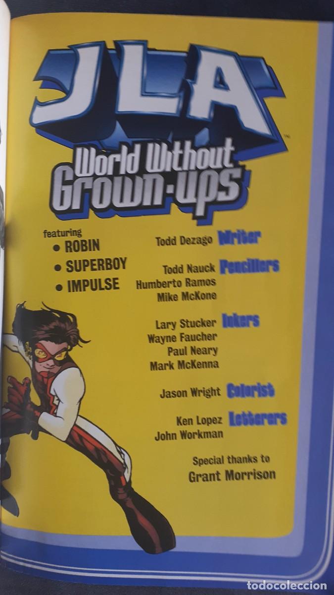 C&oacute;mics: JLA: WORLD WITHOUT GROWN-UPS ** 1998 **dezago ramos mckenna wright ** DC COMICS - Foto 3