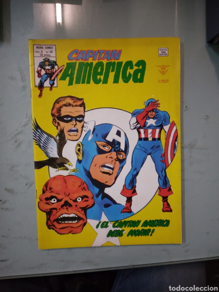 C&oacute;mics: Mundi Comics, Capit&aacute;n Am&eacute;rica, vol 3,n 39 - Foto 1