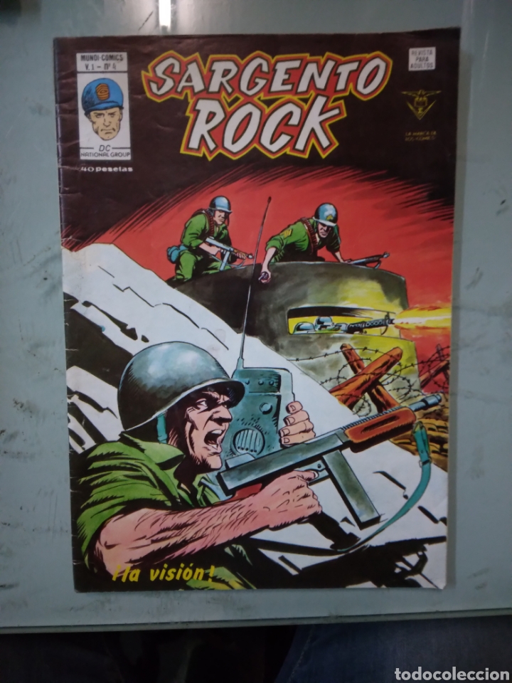 C&oacute;mics: Mundi Comics, Sargento Rock, vol 1,n 4 - Foto 1