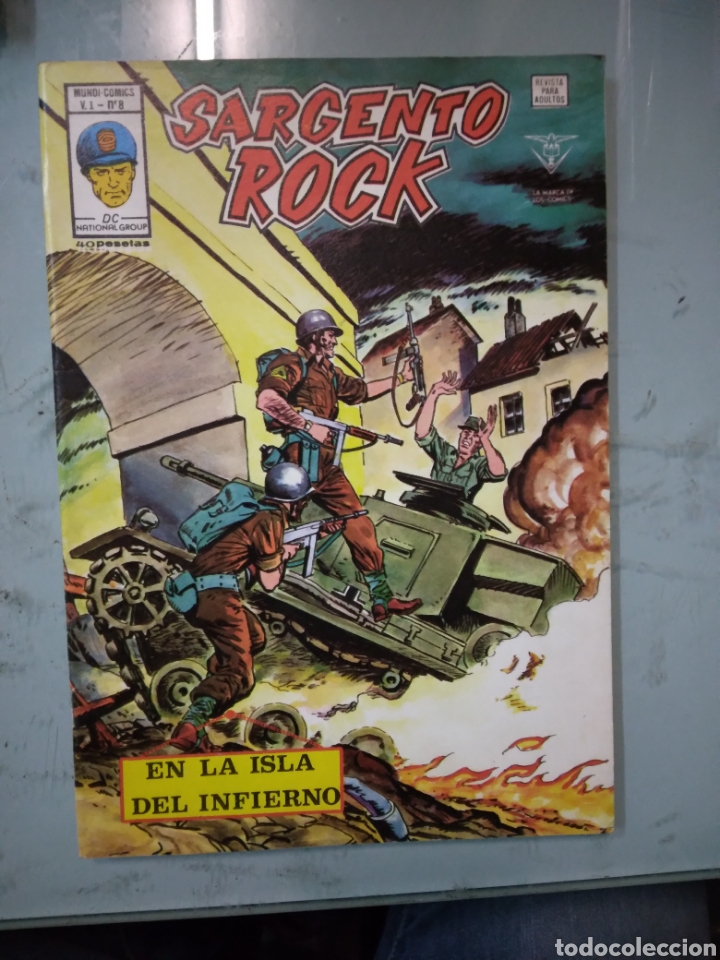 C&oacute;mics: Mundi Comics, Sargento Rock, v 1, n 8 - Foto 1
