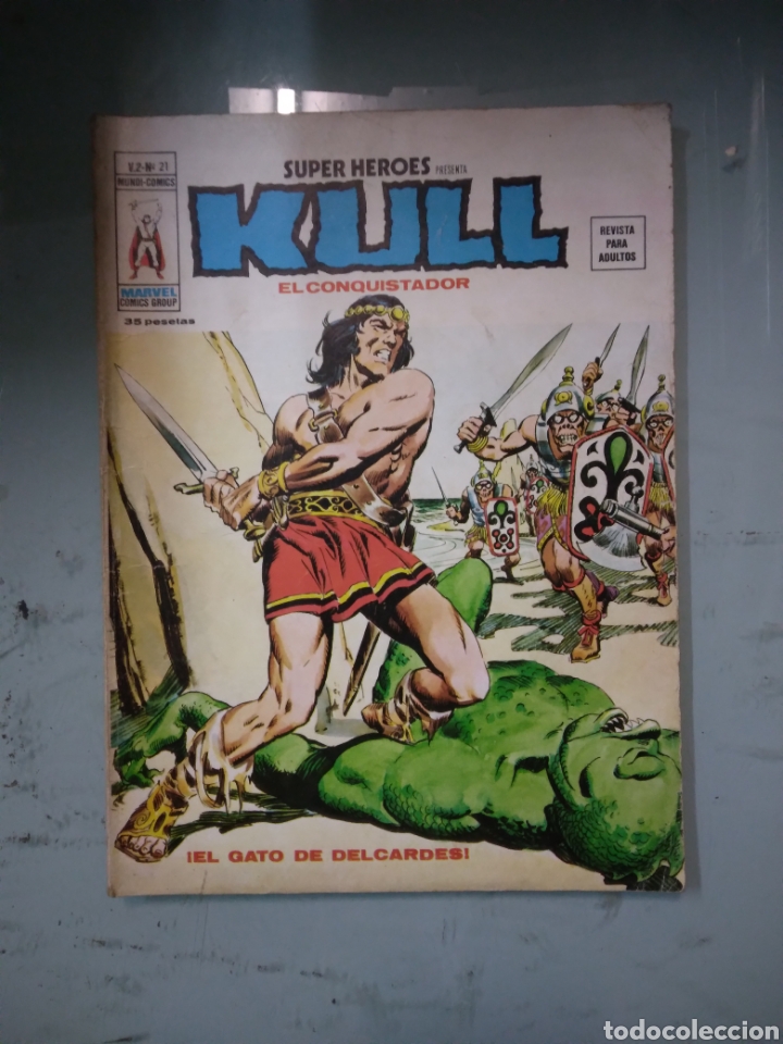 C&oacute;mics: Mundi Comics, kull el conquistador, v 2, n 21 - Foto 1