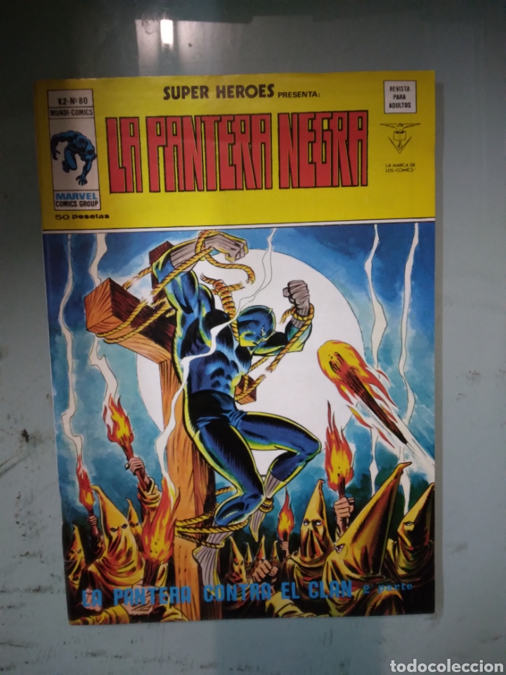 C&oacute;mics: Mundi Comics, La pantera negra, volumen 2, numero 80 - Foto 1