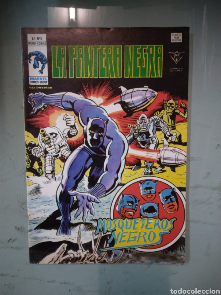 C&oacute;mics: Mundi Comics, La pantera negra, volumen 1, numero 5 - Foto 1