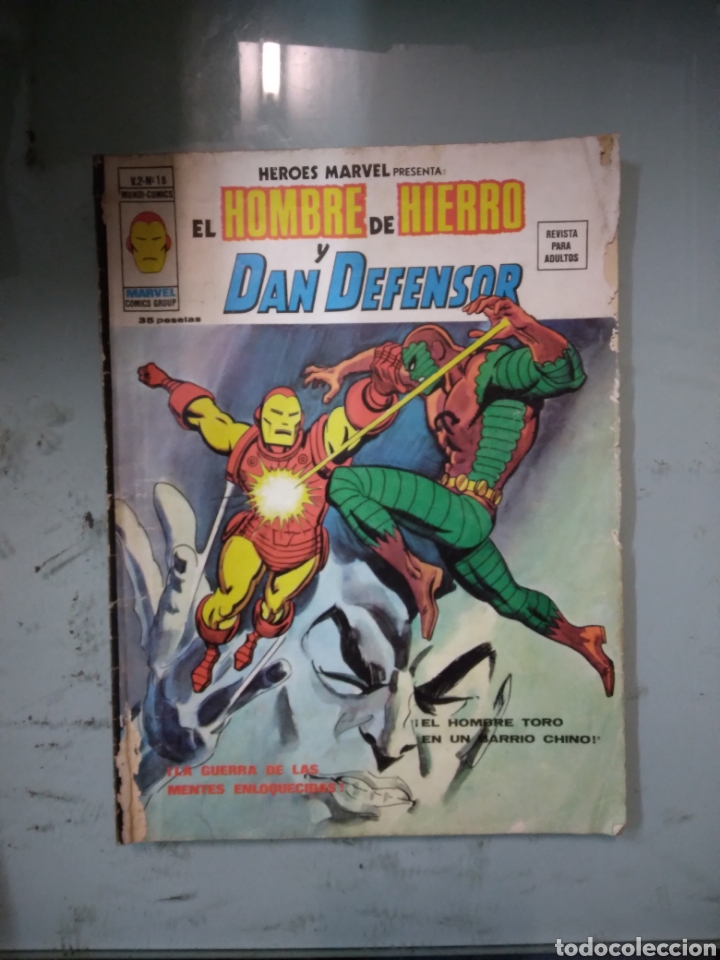 C&oacute;mics: Mundi Comics, El hombre de hierro, y Dan Defensor, ,volumen 2, n&uacute;mero 18 - Foto 1