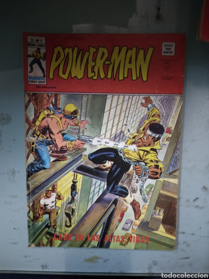 C&oacute;mics: Mundi Comics, Power Man, volumen 1,numero 4 - Foto 1