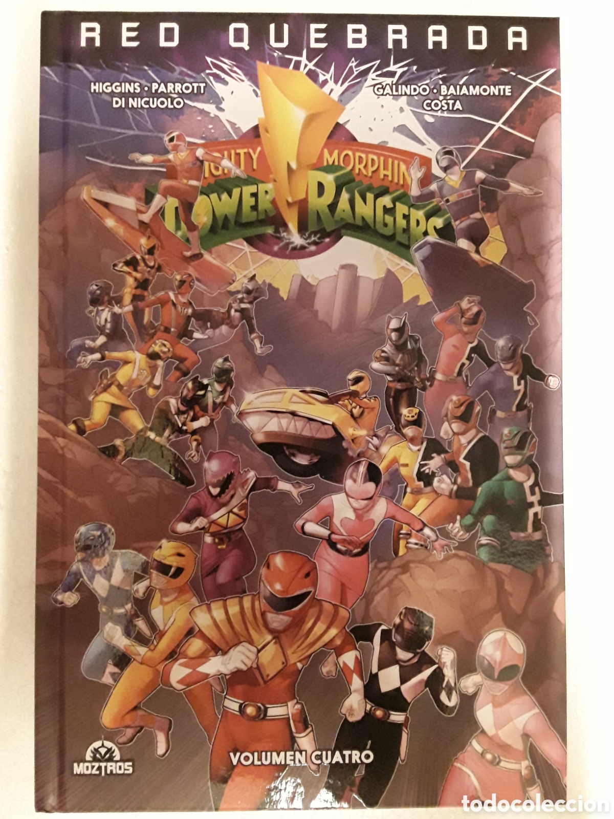 C&oacute;mics: Mighty morphin power rangers 4. Red quebrada - Moztros - Foto 1