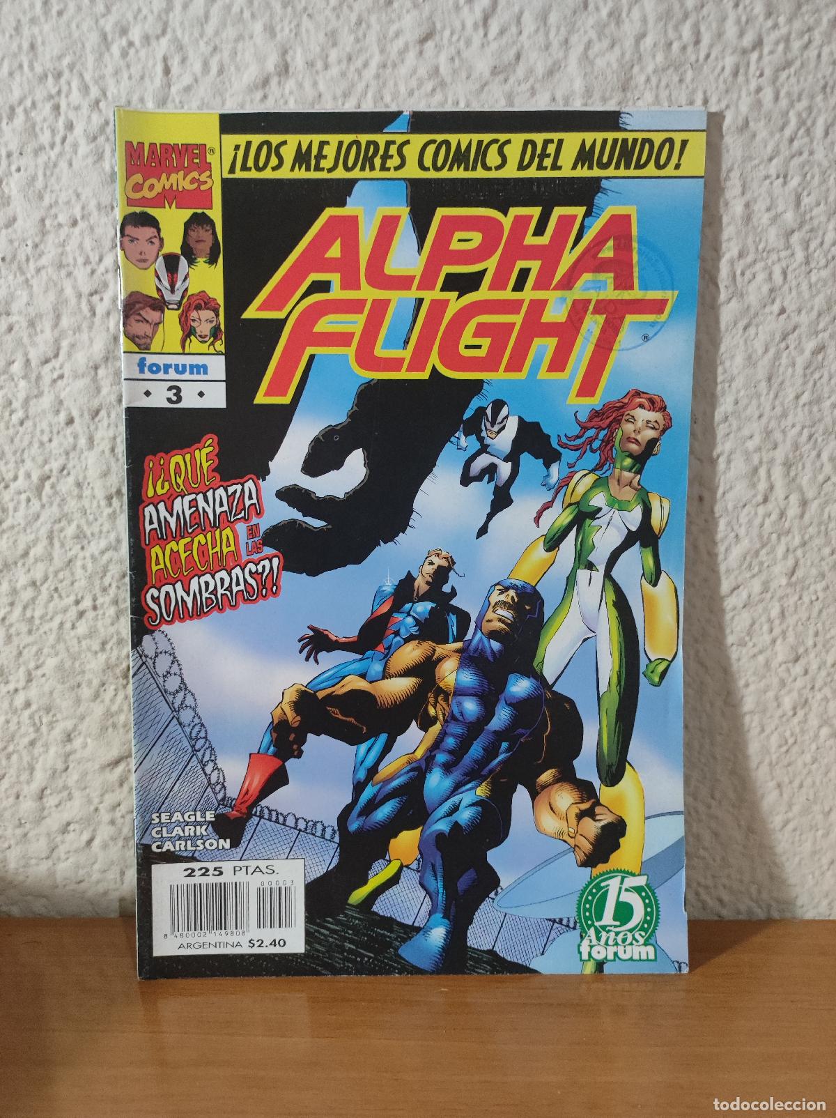 C&oacute;mics: ALPHA FLIGHT VOL. 2 N&ordm; 3 FORUM IMPECABLE - Foto 1