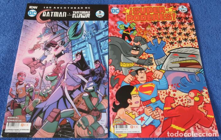 C&oacute;mics: Las aventuras de Batman y las tortugas Ninja - Super Poderes - DC - ECC Comics (2017) - Foto 1