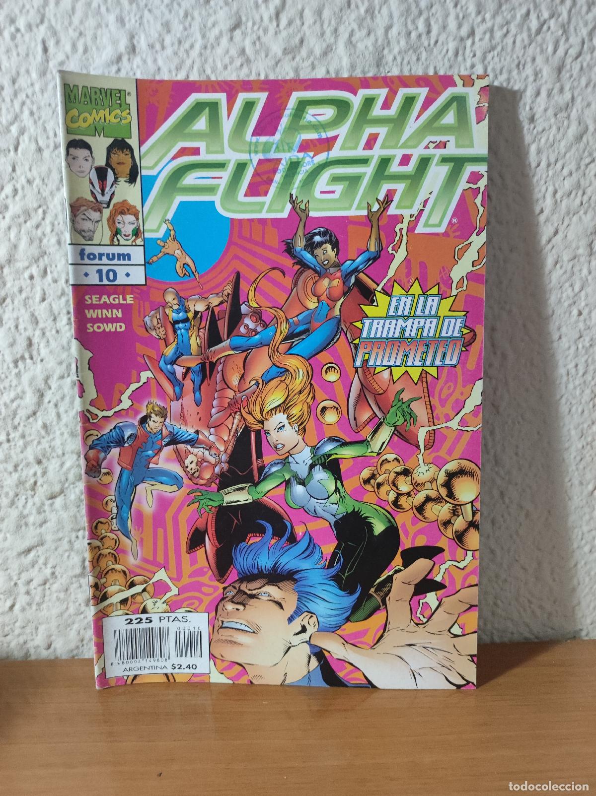 C&oacute;mics: ALPHA FLIGHT MARVEL COMICS 10 - Foto 1